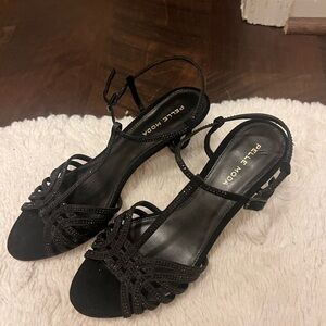 Pelle Moda Black Women's Sandals